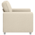 Fotoliul Sofa din in de 59 cm GartenMobel Dekor