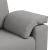 Canapea loveseat  Gri cloud 120 cm Material textil GartenMobel Dekor