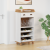 Cabinet de vin "ASKIM" cu 12 suporturi pentru sticle Alb Lemn solid din pin GartenMobel Dekor