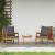 Set Bistro 3 Piese cu Perne din Lemn Masiv de Acacia GartenMobel Dekor