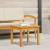 Masă laterală 45x45x38 cm Lemn solid de acacia GartenMobel Dekor