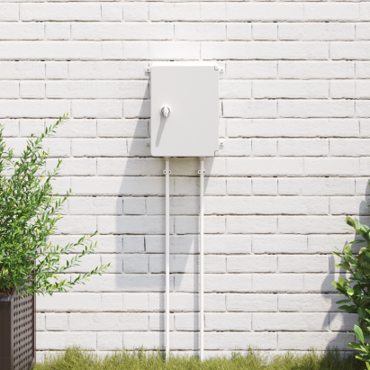 Dulap de Control IP65 Rezistent la apă Gri 21x13x28 cm Plastic ABS GartenMobel Dekor