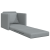 Sofa Pat de podea 2 în 1 Gri Deschis 74x77x81 cm GartenMobel Dekor