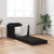 Sofa Pat 2 în 1 Negru 74x77x81 cm Material Textil GartenMobel Dekor