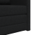 Sofa Pat 2 în 1 Negru 74x77x81 cm Material Textil GartenMobel Dekor