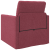 Sofa Verticală 2-în-1 Roșu Vin 74x77x81 cm Fibră Textilă GartenMobel Dekor