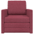 Sofa Verticală 2-în-1 Roșu Vin 74x77x81 cm Fibră Textilă GartenMobel Dekor