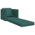 Sofa Pat 2 în 1 Verde Întunecat 74x77x81 cm Textile GartenMobel Dekor