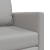 Sofa pat 2-in-1 Gri nori 74x77x81 cm Material textil GartenMobel Dekor