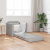 Sofa pat 2-in-1 Gri nori 74x77x81 cm Material textil GartenMobel Dekor