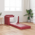Sofa de podea 2 în 1 Bordo 74x77x81 cm Piele artificială GartenMobel Dekor