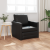 Fotoliul Floor Sofa Bed 2 în 1 Negru 74x77x81 cm Piele Artificială GartenMobel Dekor