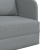 Sofa Pat 2-in-1 Gri Deschis 65x80x83 cm Tesatură GartenMobel Dekor