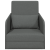 Sofa Pat Pe Pardoseală 2 în 1 Gri Închis 65x80x83 cm Țesătură GartenMobel Dekor