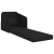 Sofa Pat 2-in-1 Negru 65x80x83 cm Material GartenMobel Dekor
