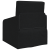 Sofa Pat 2-in-1 Negru 65x80x83 cm Material GartenMobel Dekor
