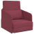 Sofa Pat de Pardoseală 2 în 1 Roșu Vin 65x80x83 cm Tesătură GartenMobel Dekor