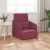 Sofa Pat de Pardoseală 2 în 1 Roșu Vin 65x80x83 cm Tesătură GartenMobel Dekor