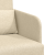 Sofa Pat 2 în 1 Crem 65x80x83 cm Țesătură GartenMobel Dekor