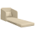 Sofa Pat 2 în 1 Crem 65x80x83 cm Țesătură GartenMobel Dekor
