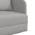 Sofa Pat Podea 2 în 1 Gri Noros 65x80x83 cm Stoff GartenMobel Dekor