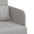 Sofa Pat Podea 2 în 1 Gri Noros 65x80x83 cm Stoff GartenMobel Dekor