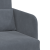 Canapea pat 2 în 1 gri închis 65x80x83 cm catifea GartenMobel Dekor
