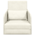 Canapea Pat 2 în 1 Crem 65x80x83 cm Catifea GartenMobel Dekor