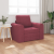 Canapea Pat 2-in-1 Bordo 98x71x83 cm Țesătură GartenMobel Dekor