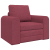 Canapea Pat 2-in-1 Bordo 98x71x83 cm Țesătură GartenMobel Dekor