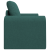 Sofa Pat de Podea 2 în 1 Verde Întunecat 98x71x83 cm Textil GartenMobel Dekor