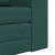 Sofa Pat de Podea 2 în 1 Verde Întunecat 98x71x83 cm Textil GartenMobel Dekor