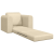 Canapea Pat 2 în 1 Crem 98x71x83 cm Material GartenMobel Dekor