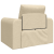 Canapea Pat 2 în 1 Crem 98x71x83 cm Material GartenMobel Dekor
