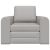 Canapea Pat 2 în 1 Gri Nor 98x71x83 cm Material textil GartenMobel Dekor