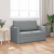 Canapea Sofa Bed 2-in-1 Gri deschis 124x71x78 cm GartenMobel Dekor