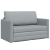 Canapea Sofa Bed 2-in-1 Gri deschis 124x71x78 cm GartenMobel Dekor
