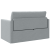 Canapea Sofa Bed 2-in-1 Gri deschis 124x71x78 cm GartenMobel Dekor