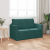Canapea de podea 2 în 1 verde închis 124x204x61 cm catifea GartenMobel Dekor