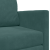 Canapea de podea 2 în 1 verde închis 124x204x61 cm catifea GartenMobel Dekor