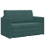 Canapea de podea 2 în 1 verde închis 124x204x61 cm catifea GartenMobel Dekor