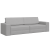 Canapea Pat de Podea 2-in-1 Gri-Nor 245x150x60.5 cm GartenMobel Dekor