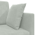 Sofa Pat pentru Podea 2-in-1 Gri Deschis 213x144x60 cm Catifea GartenMobel Dekor