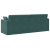 Canapea Pat 2 în 1 Verde Închis 213x144x60 cm Catifea GartenMobel Dekor