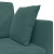 Canapea Pat 2 în 1 Verde Închis 213x144x60 cm Catifea GartenMobel Dekor