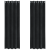 Cortine Blackout  cu inele 2 pcs Catifea Neagră GartenMobel Dekor