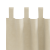 Cortine Blackout  cu bucle de suspendare 2 buc Creme Catifea GartenMobel Dekor