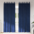 Draperii Blackout  cu bucle de agățare 2 buc Dark Blue Velvet GartenMobel Dekor