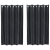 Draperii blackout  cu œillets 2 buc dark grey velvet GartenMobel Dekor