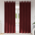 Cortine Blackout  cu ochiuri 2 pcs Roșu Vin Catifea GartenMobel Dekor